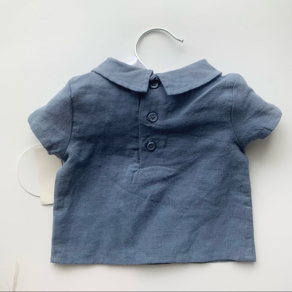 Edgehill Collection Navy Top - Picture 4 of 4